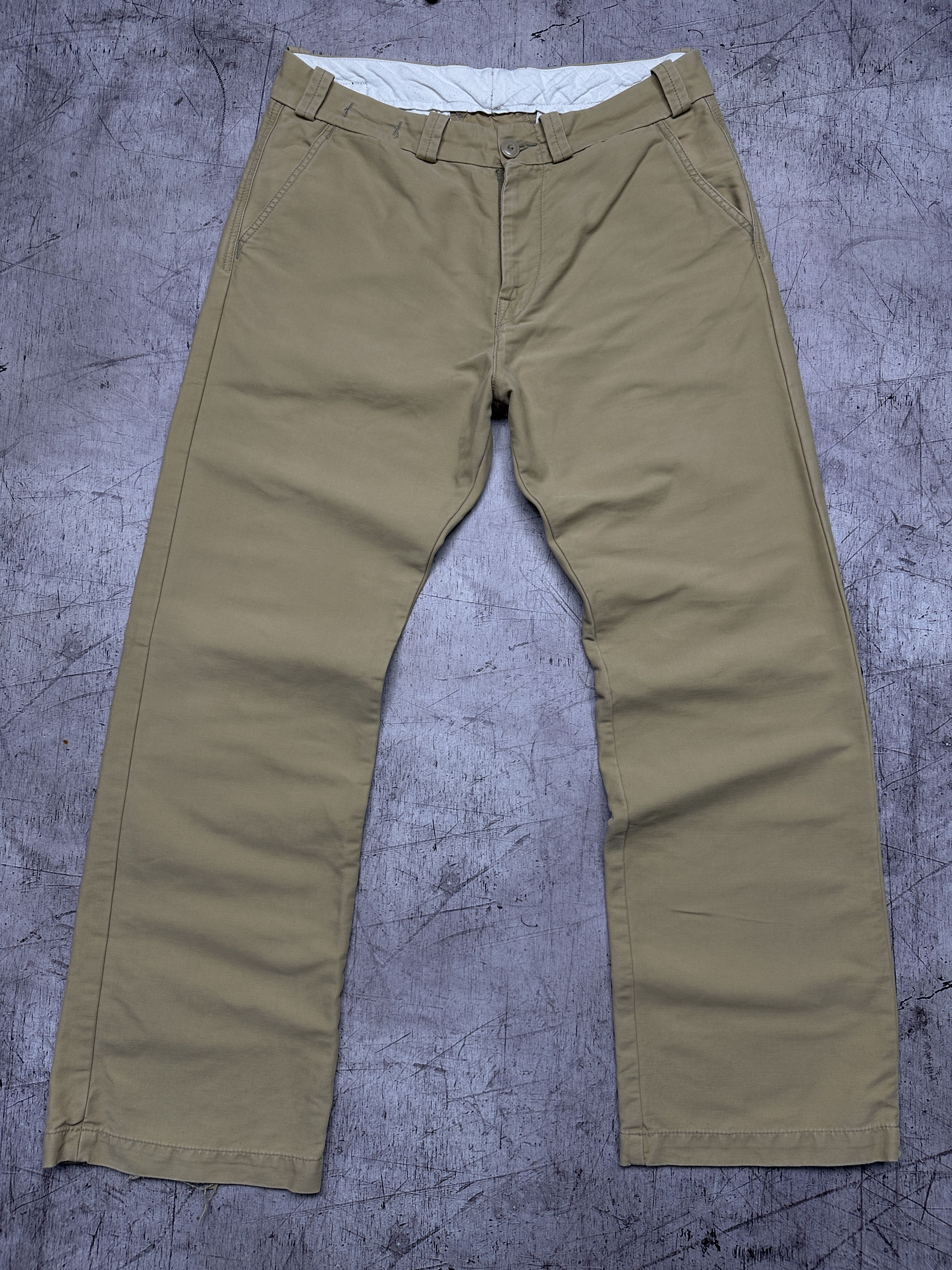 G-Star G Star Raw 90s Vintage Mens Low Crotch Chino Pants Size US 34 / EU 50 - 1 Thumbnail