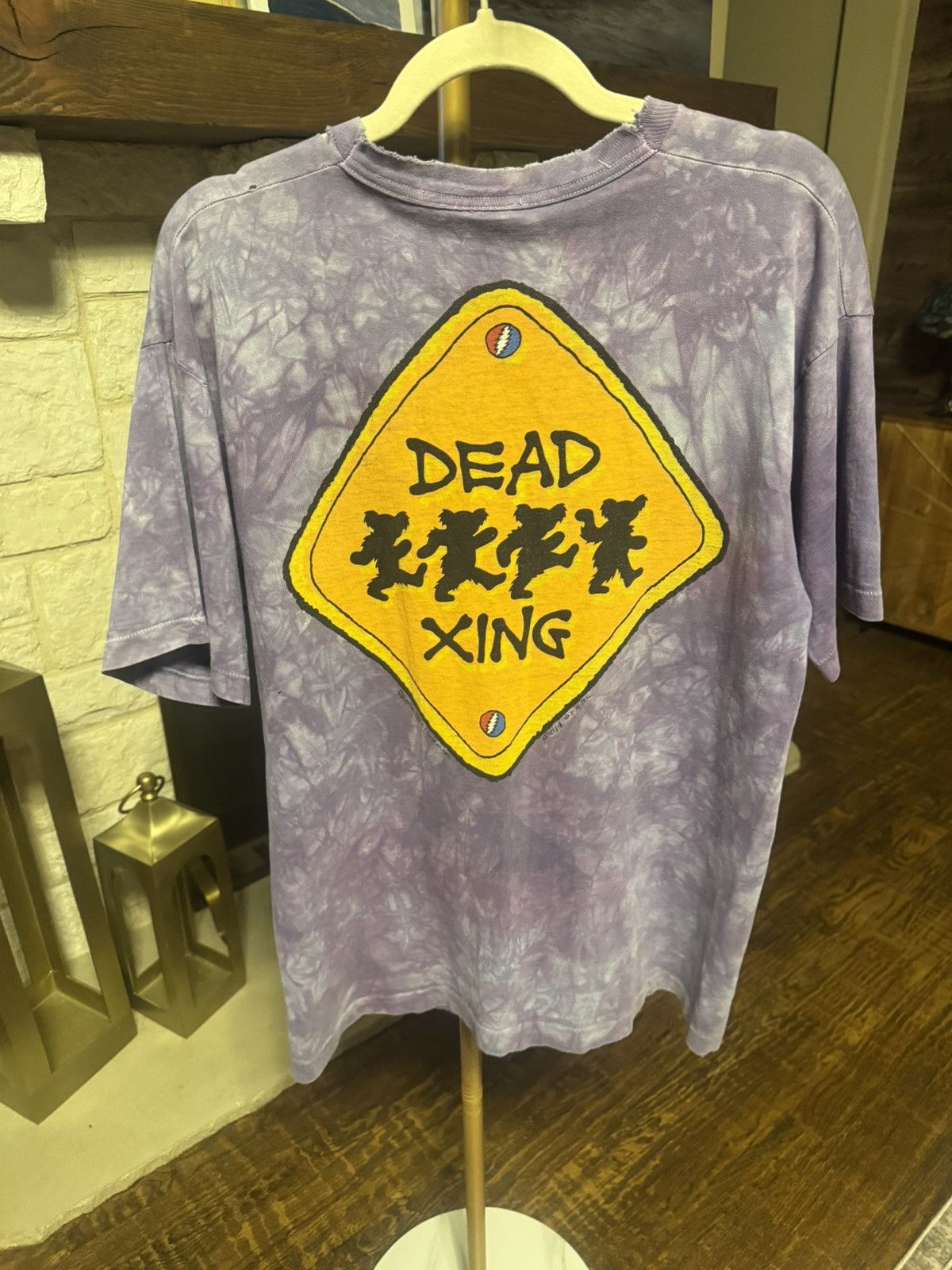 Other 1994 Grateful Dead "Dead X-ing" tie-dye t-shirt Size US L / EU 52-54 / 3 - 3 Thumbnail
