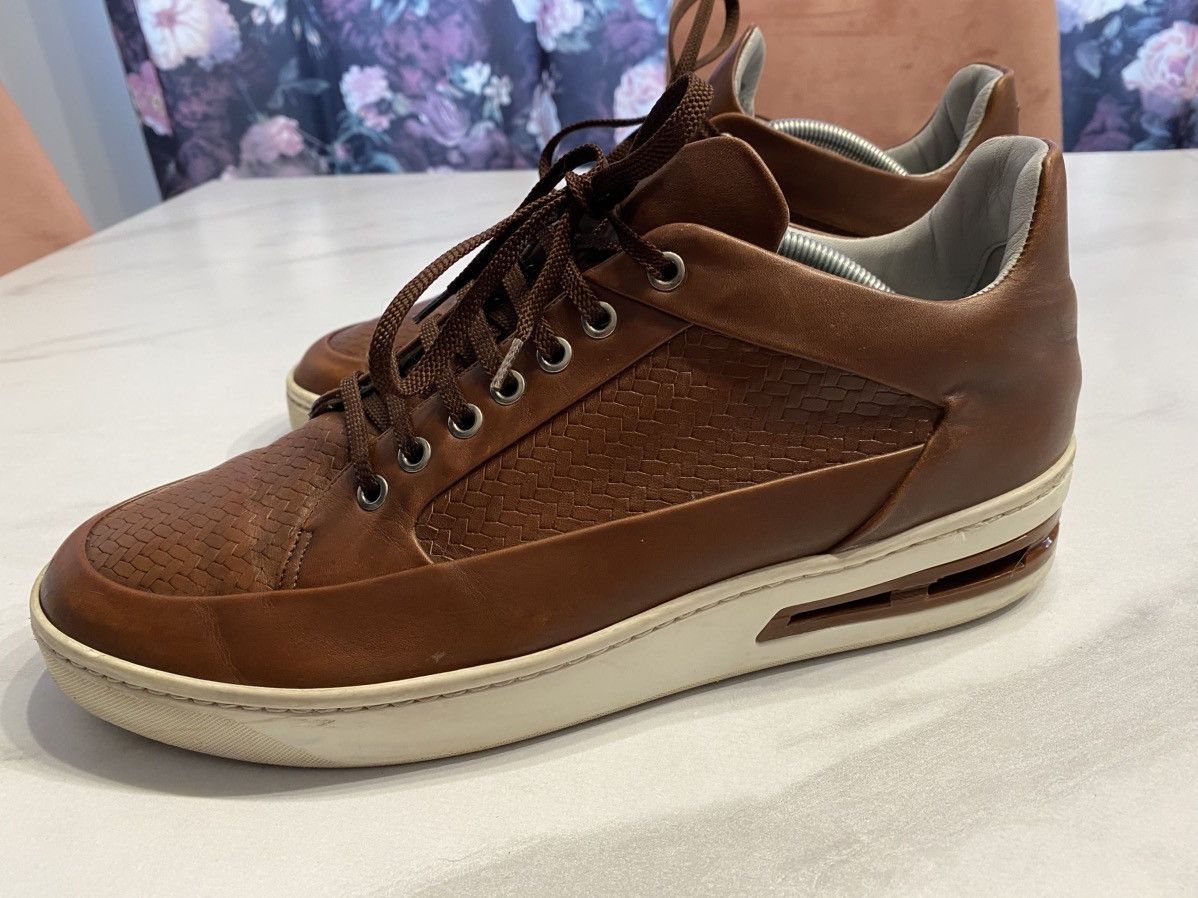 Porsche Design Porsche Design San Diego Brown leather sneakers italy 45 Size US 11.5 / EU 44-45 - 12 Thumbnail