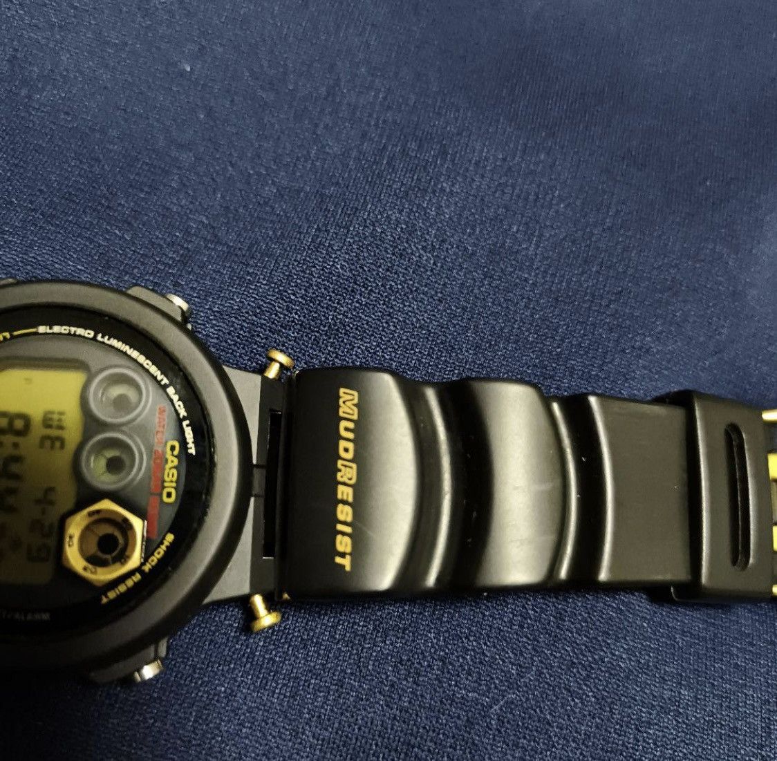 Casio Rare Vintage Casio G-SHOCK DW-8400 MUDMAN Black Gold Japan Size ONE SIZE - 10 Thumbnail