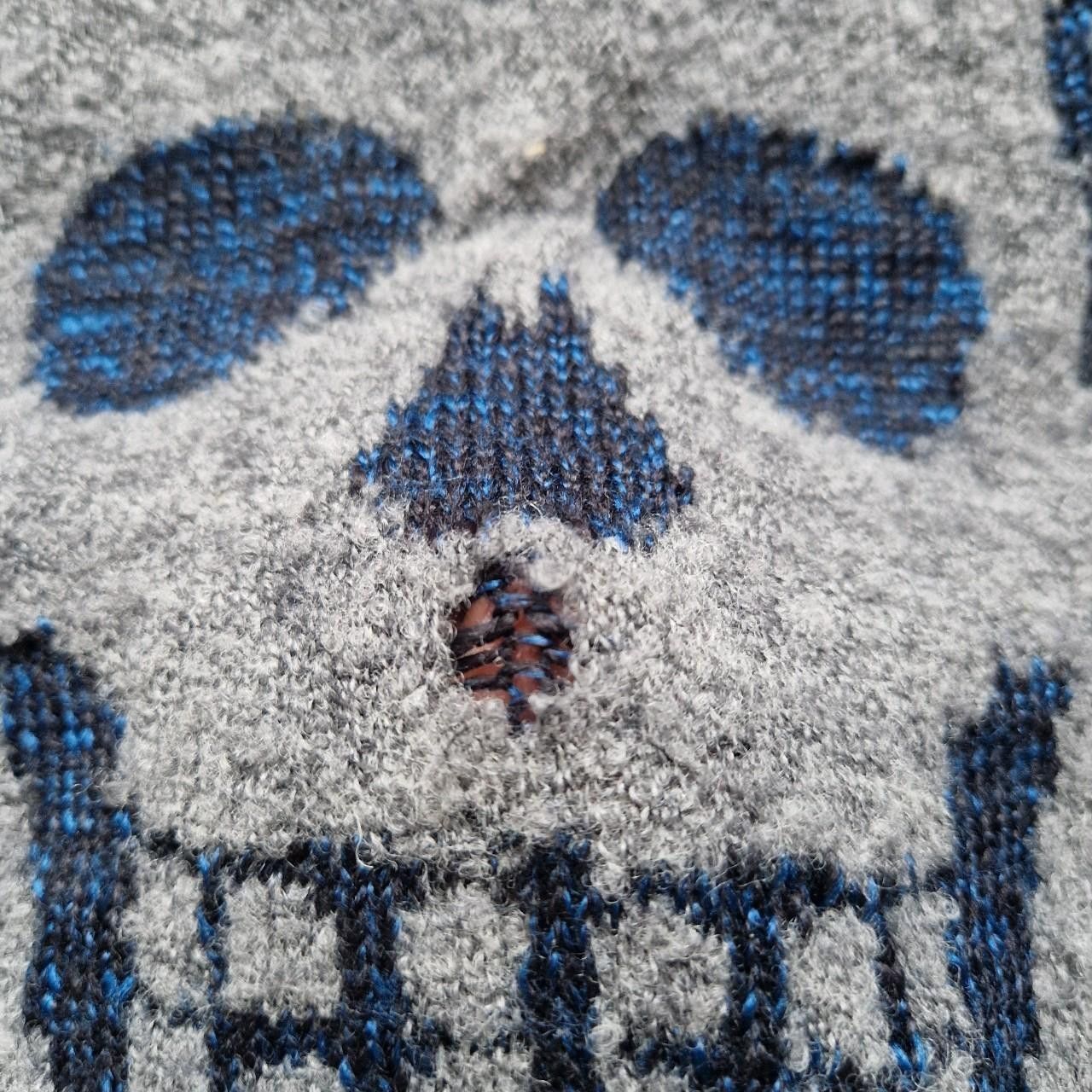 Hysteric Glamour Mens vintage y2k hysteric glamour knitted jumper with skull Size US L / EU 52-54 / 3 - 5 Thumbnail