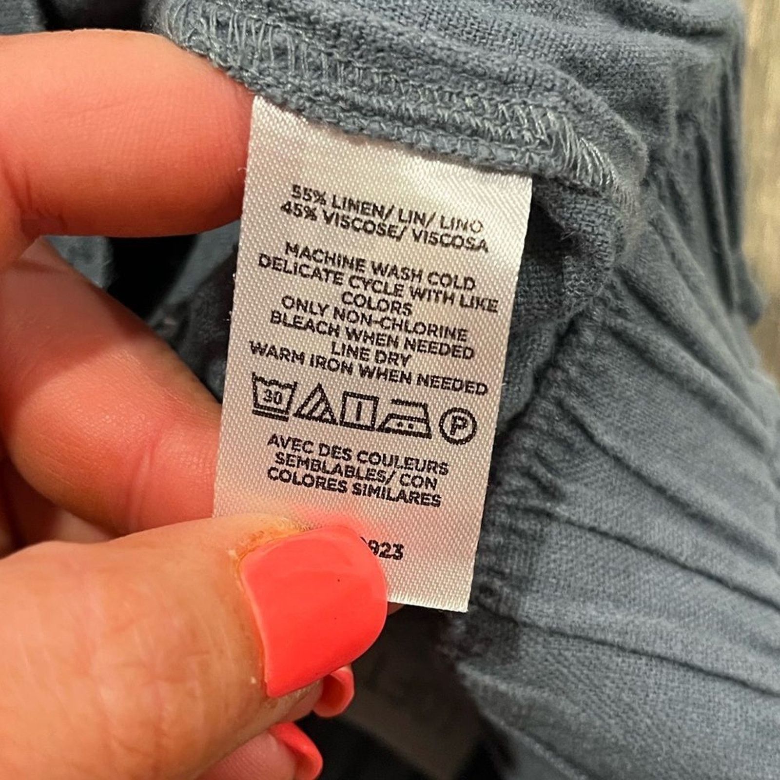 Loft Loft Outlet Utility Shorts High Rise Elastic Waist Linen S Size 26" / US 2 / IT 38 - 5 Thumbnail