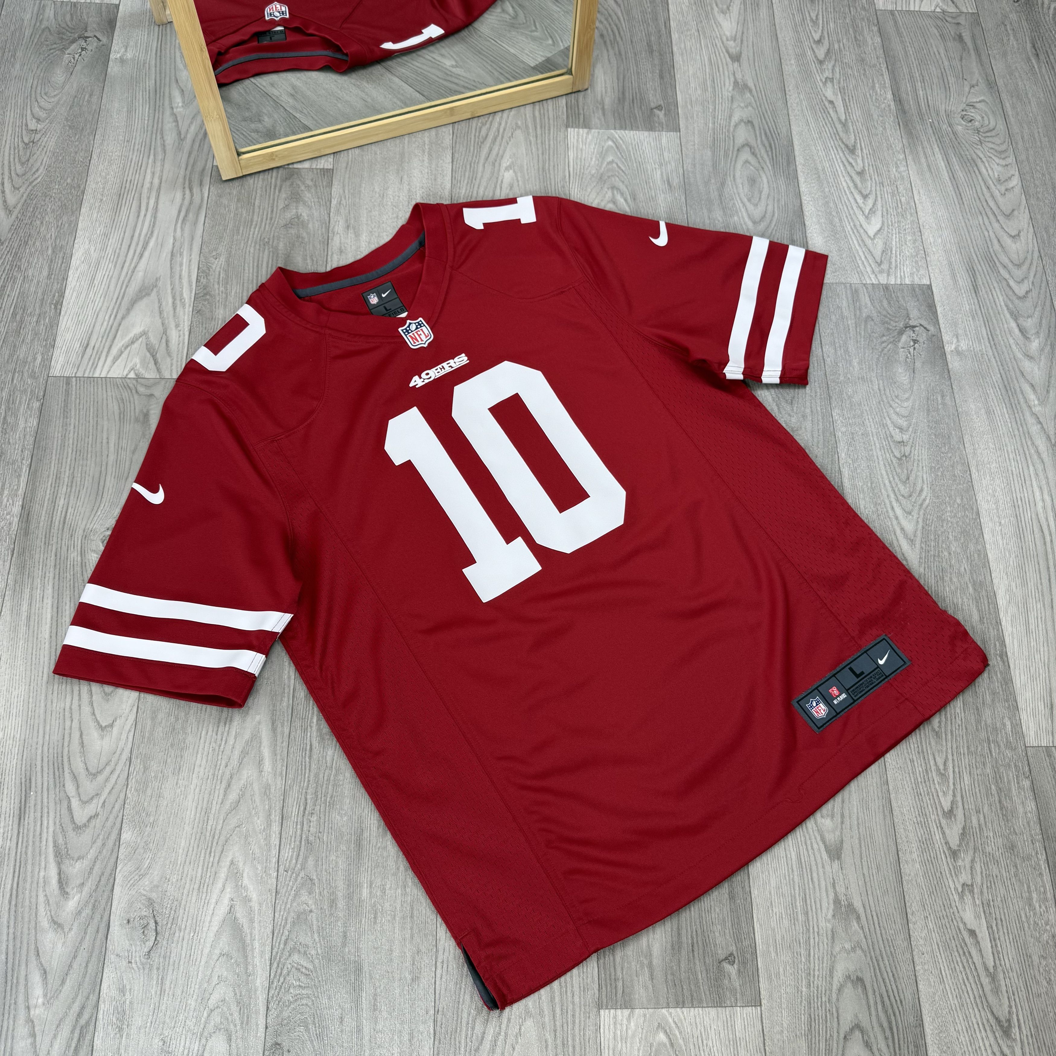 Nike Nike 49ers Garoppolo 10 NFL Red Jersey Shirt L Size US L / EU 52-54 / 3 - 5 Thumbnail
