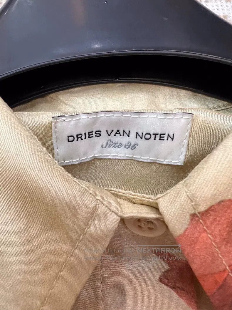Dries Van Noten Dries Van Noten Silk long-sleeved shirt for ladies Size S / US 4 / IT 40 - 4 Thumbnail