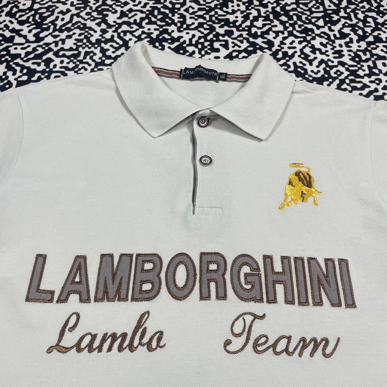Lamborghini Vintage Y2K Lamborghini Racing Retro Polo T-shirt 90s Style Size US L / EU 52-54 / 3 - 9 Thumbnail