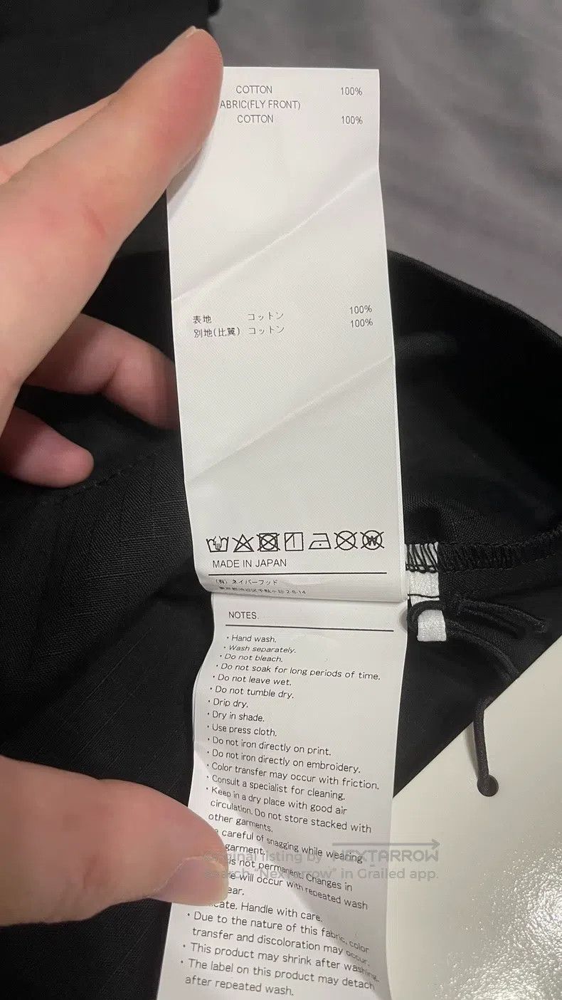 Wtaps Wtaps Black Four-Pocket Shirt Size US S / EU 44-46 / 1 - 7 Thumbnail