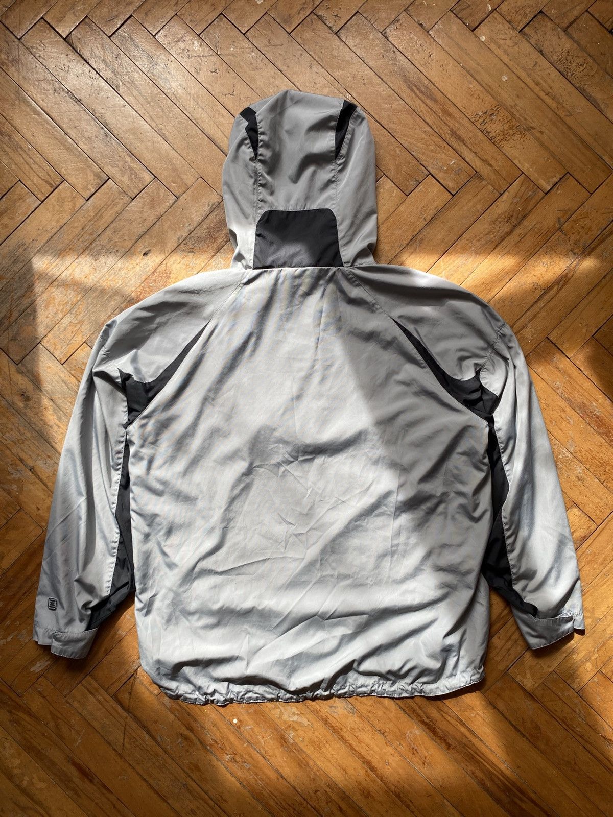 Nike 00s Vintage Nike Shox Anorak Streetwear Size US L / EU 52-54 / 3 - 3 Thumbnail