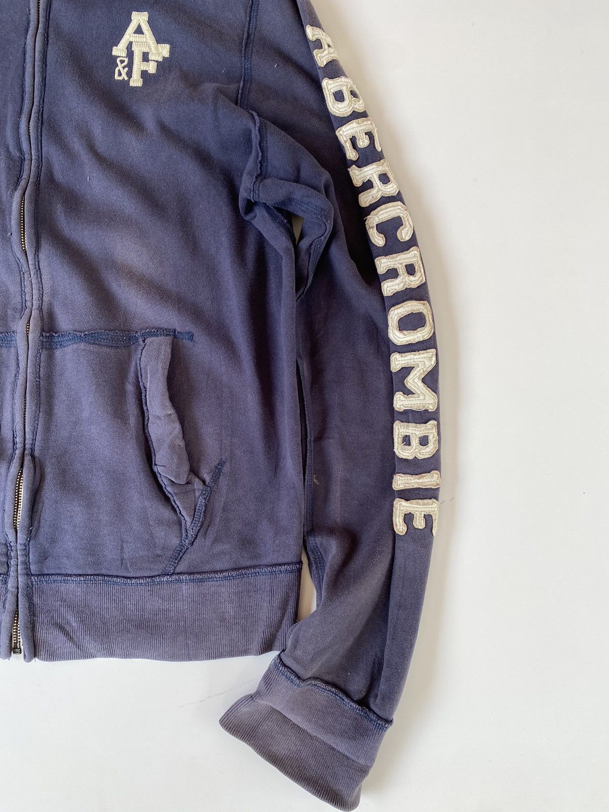 Abercrombie & Fitch ✅️Vtg Abercrombie Sun Faded Hoodie Zipper Size US XXL / EU 58 / 5 - 3 Thumbnail