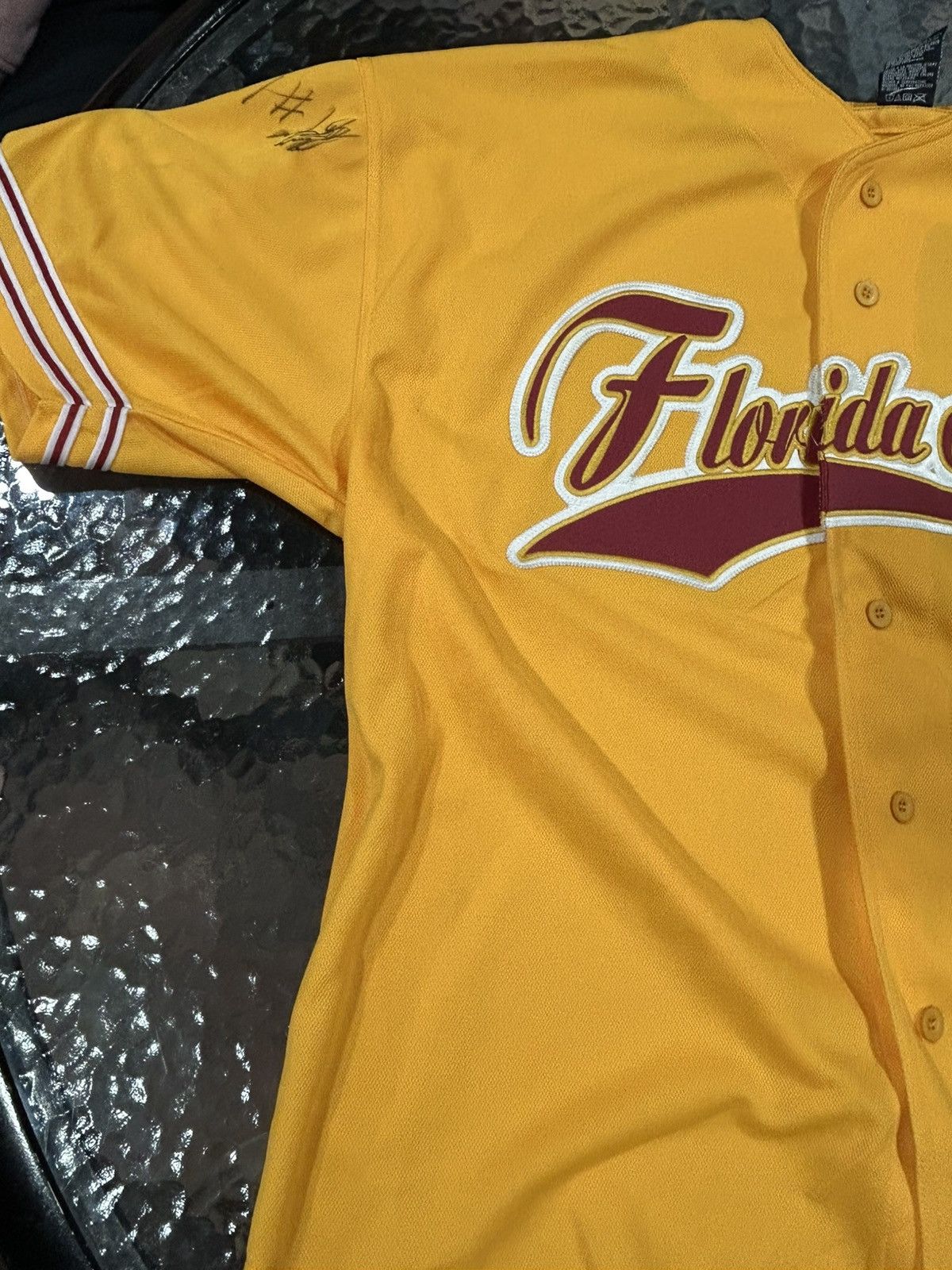 Starter × Vintage Vintage Starter Seminoles FSU Jersey Medium Baseball Jersey Size US M / EU 48-50 / 2 - 2 Thumbnail