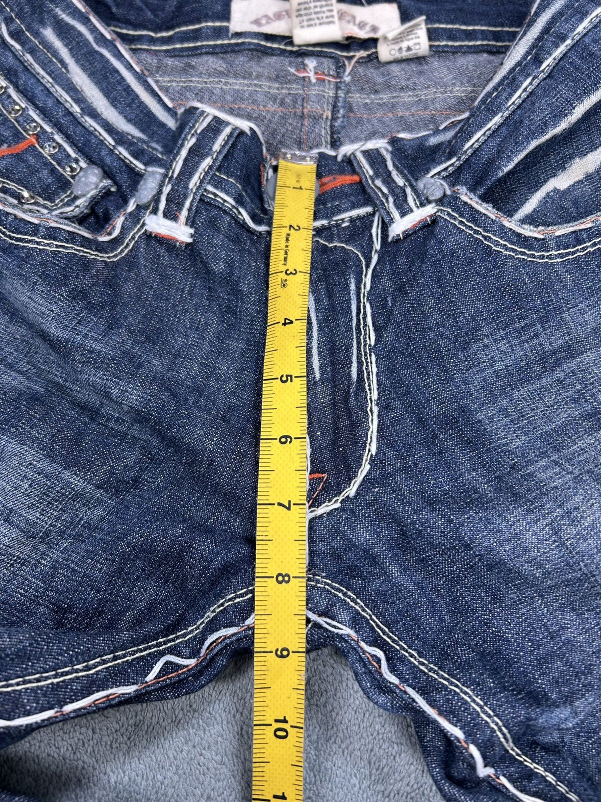 True Religion Vintage 00’s Laguna Beach Jeans co Flared Jeans Size US 31 - 14 Thumbnail