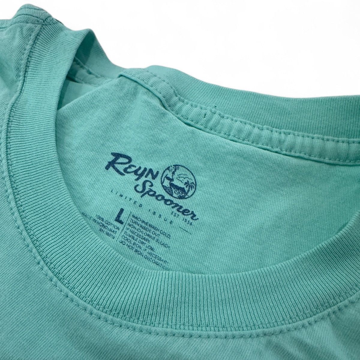 Reyn Spooner Reyn Spooner Men Ocean Blue Wave Club Island Crew Neck Tee Size US L / EU 52-54 / 3 - 5 Thumbnail