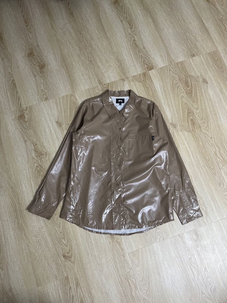 Stussy Rare material stussy button up shirt Size US L / EU 52-54 / 3 - 1 Thumbnail