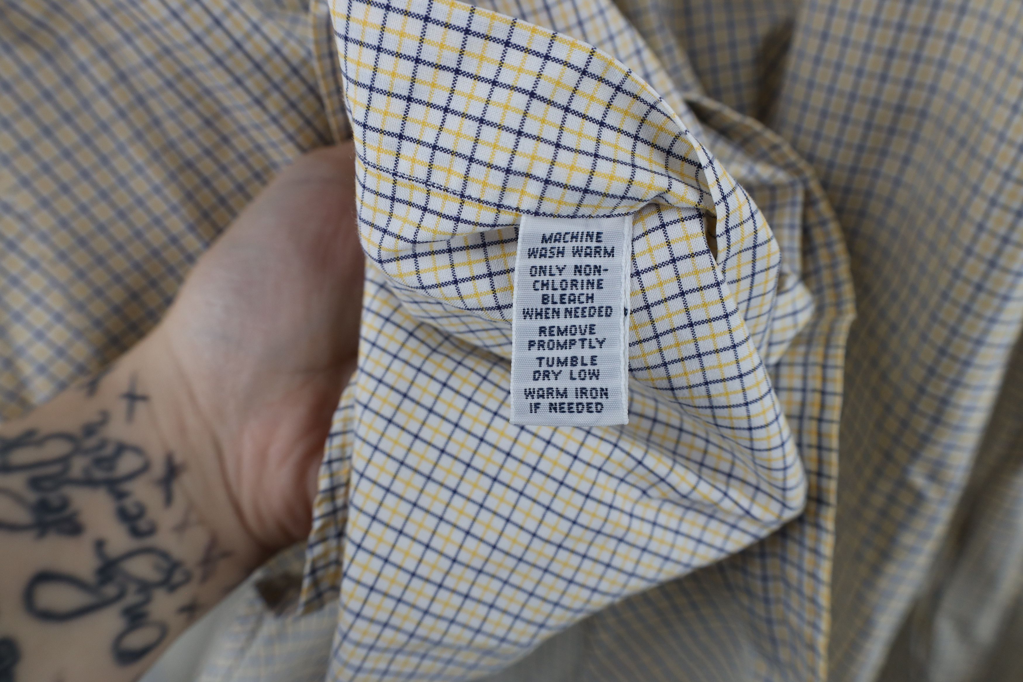 Polo Ralph Lauren Vintage 90s Ralph Lauren Fit Tattersall Plaid Button Shirt Size US M / EU 48-50 / 2 - 7 Thumbnail