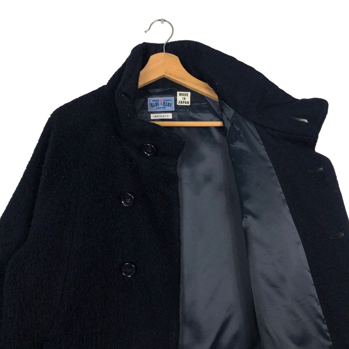 45rpm 🔥BLUE BLUE WOOL DOUBLE BREAST JACKET ARIGATO JAPAN Size US M / EU 48-50 / 2 - 9 Thumbnail