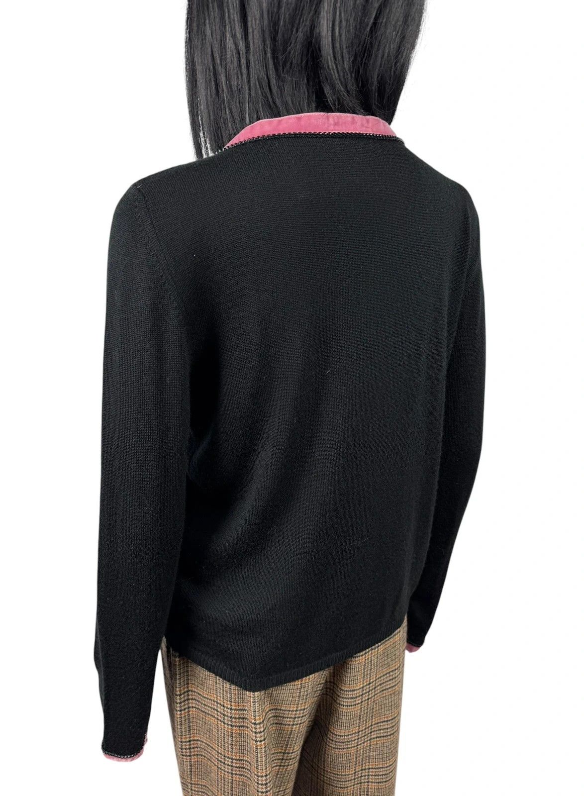 Blumarine Blumarine Wool Cardigan size I48 D42 Size L / US 10 / IT 46 - 7 Thumbnail