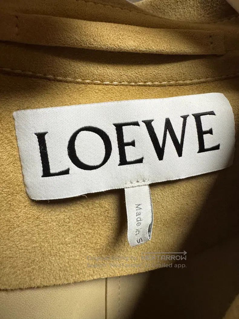Loewe Loewe Suede Jacket with Sheepskin Lining Size XS / US 0-2 / IT 36-38 - 3 Thumbnail