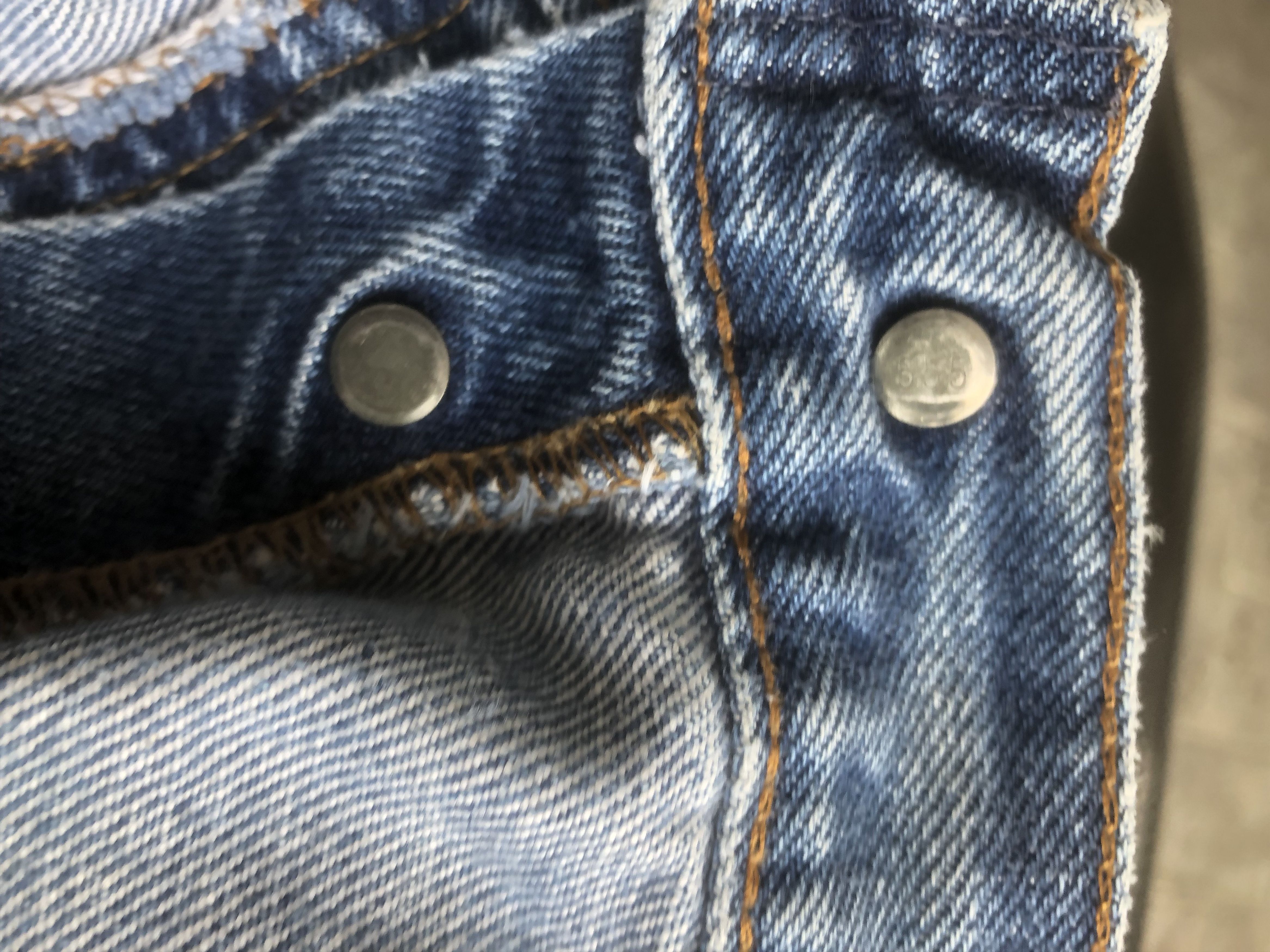 Levi's Vintage Clothing Vintage 80s Levis 501 Selvedge Small e Jeans Size US 38 / EU 54 - 6 Thumbnail