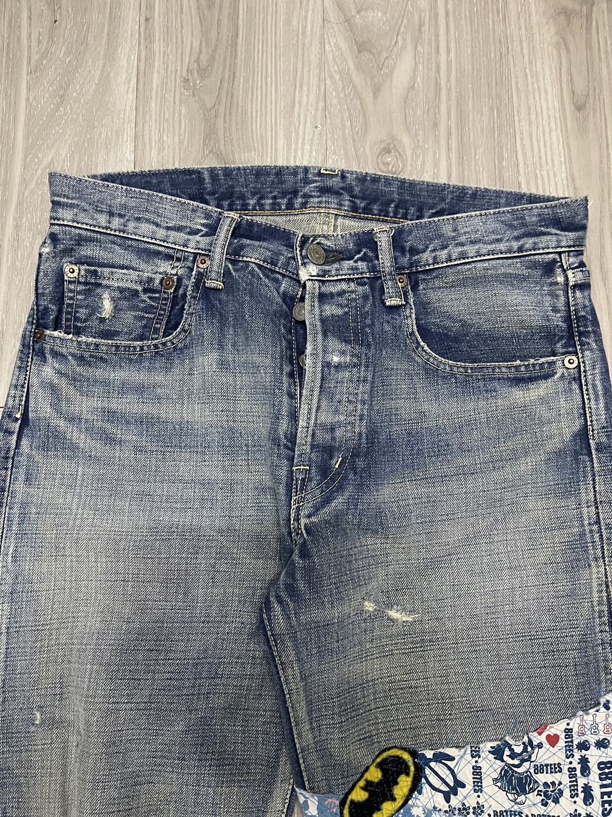 Spellbound SPELLBOUND - GHOST Pocket + Patches Jeans Size US 31 - 5 Thumbnail