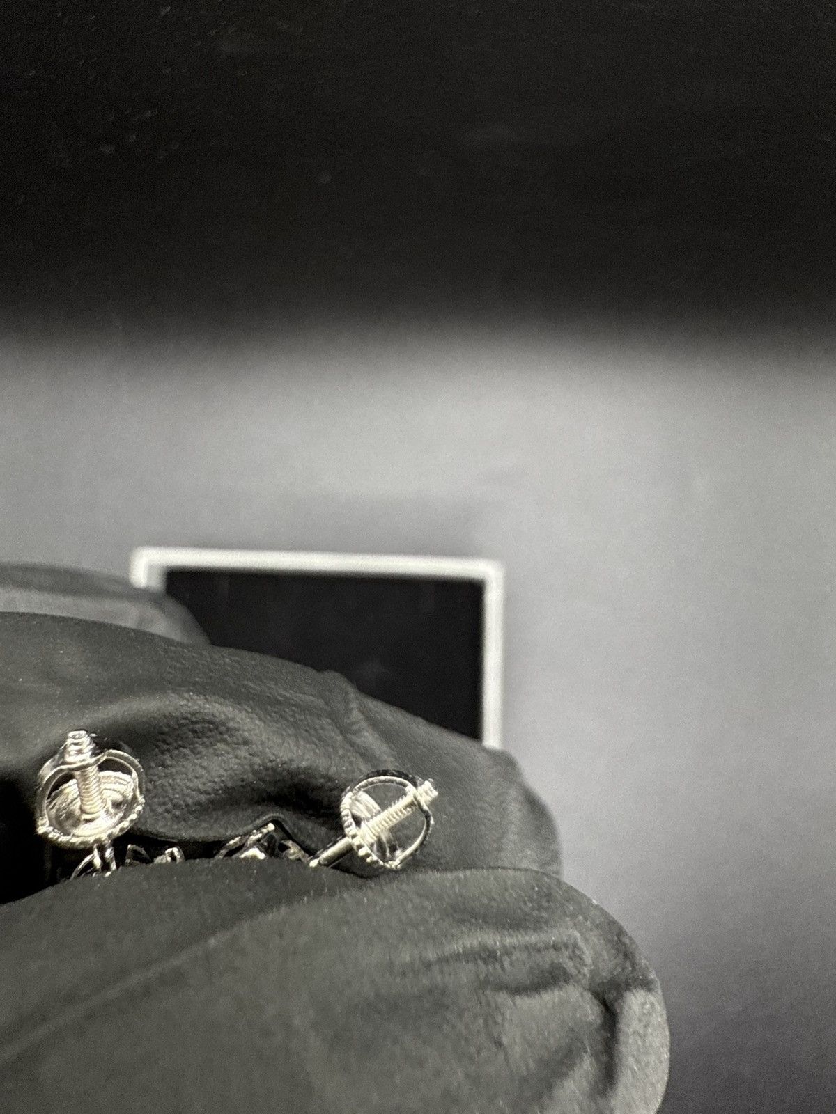 Other Iced out Stud earrings 925 sterling silver and Moissanite Size ONE SIZE - 7 Thumbnail