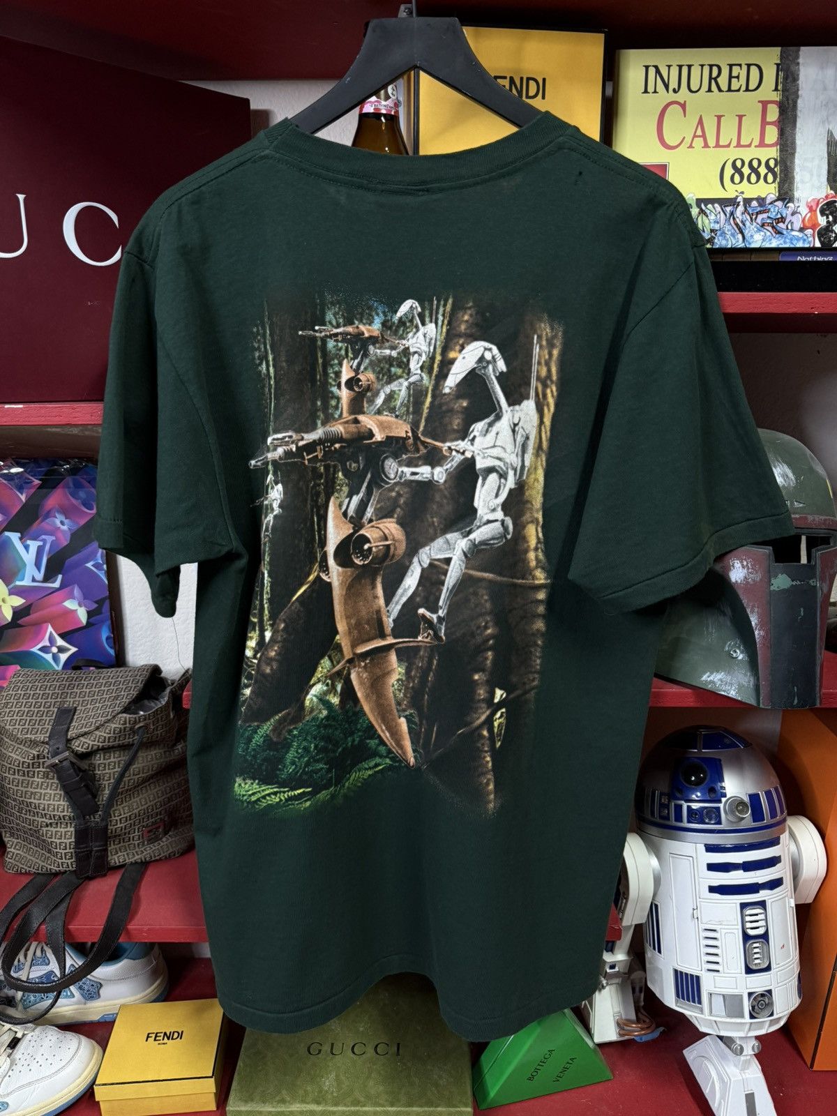 Star Wars 90’s Vintage Star Wars Ep 1 Droids Tee Shirt Large Size US L / EU 52-54 / 3 - 2 Thumbnail