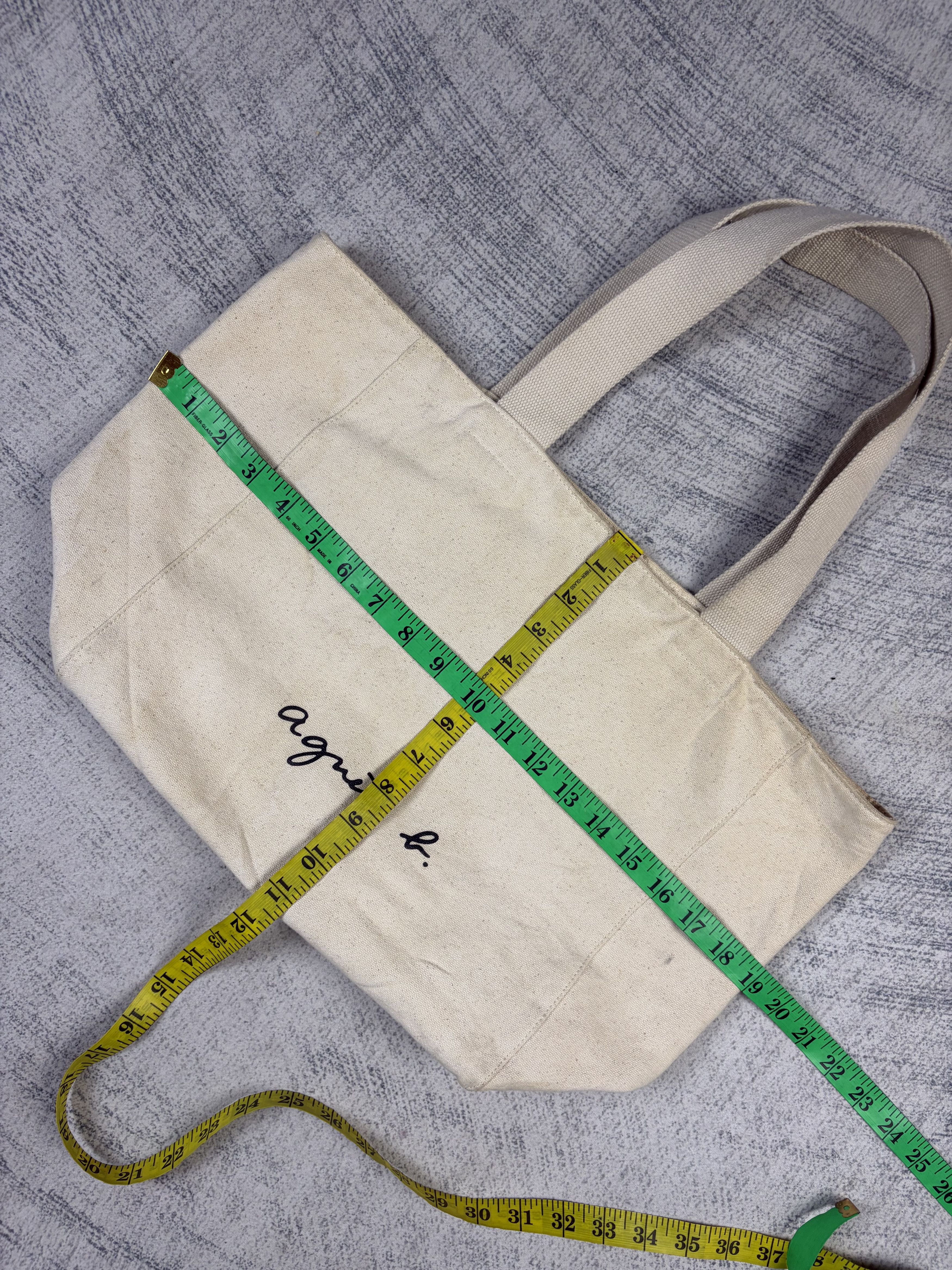 agnes b. Agnes B Canvas Tote Bag Size ONE SIZE - 11 Thumbnail