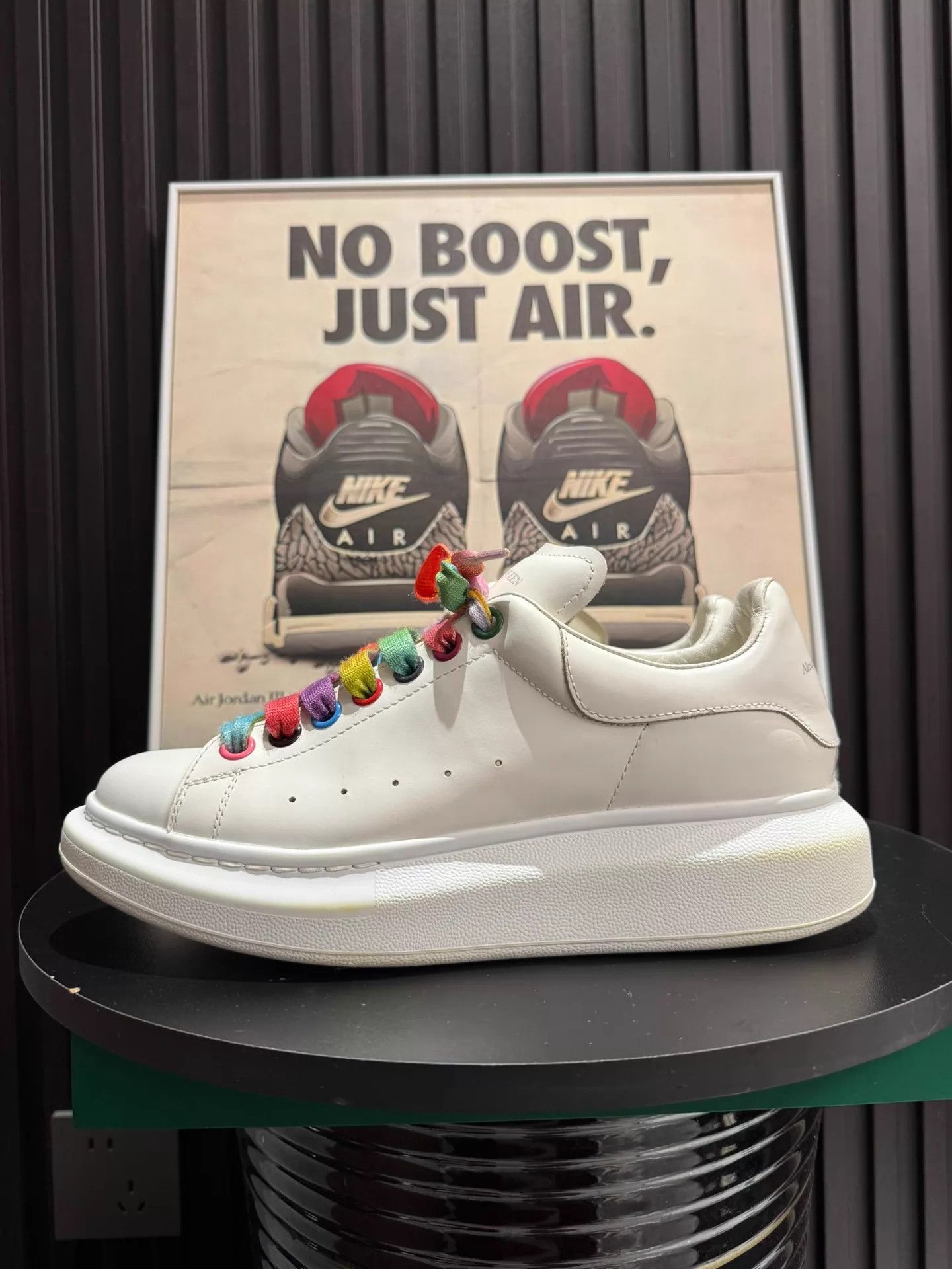 Alexander McQueen Alexander McQueen Women's White Sneaker 39 Size US 8.5 / IT 38.5 - 1 Thumbnail