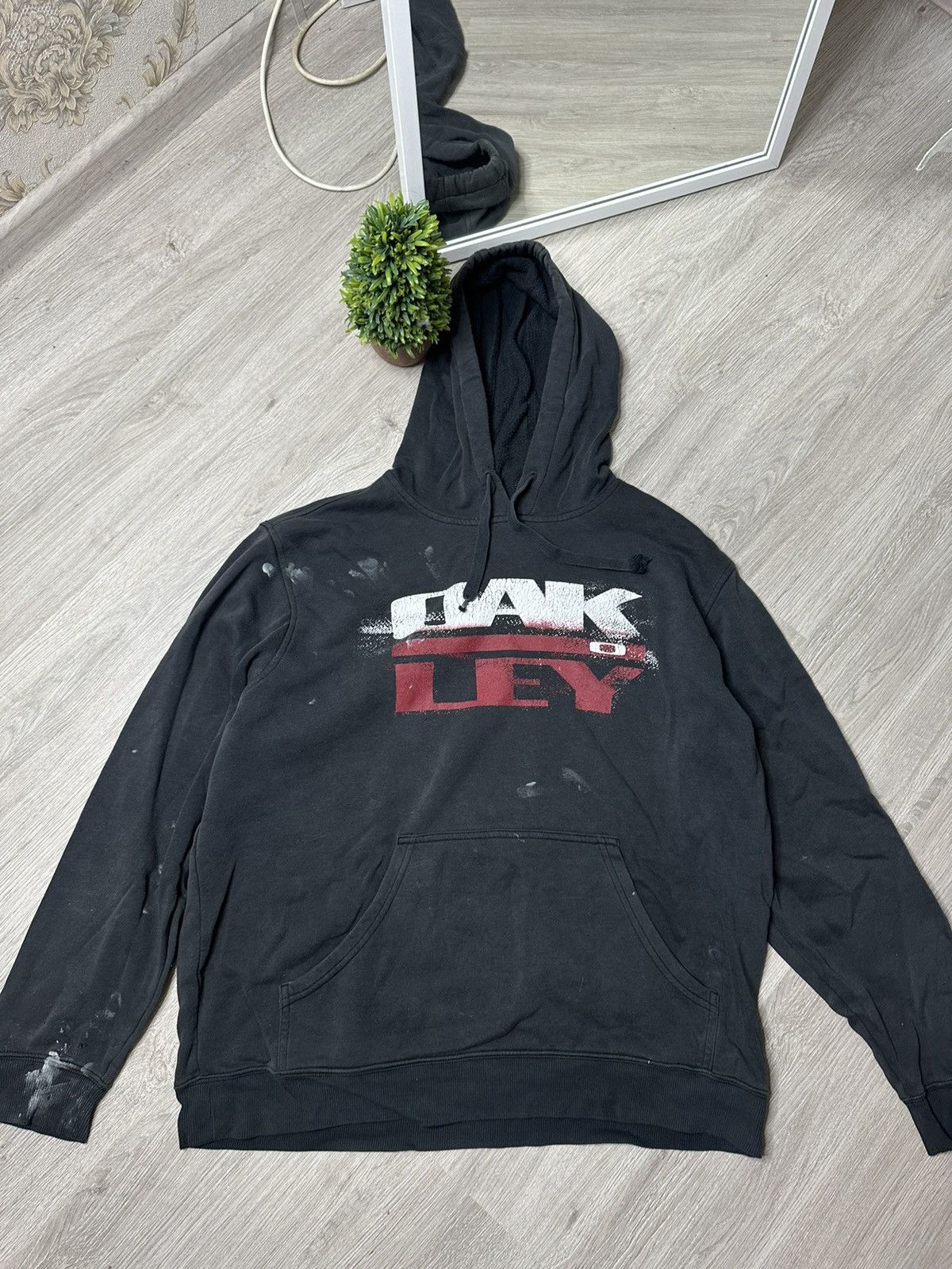 Oakley × Vintage Vintage Hoodie Oakley Size US XL / EU 56 / 4 - 2 Thumbnail