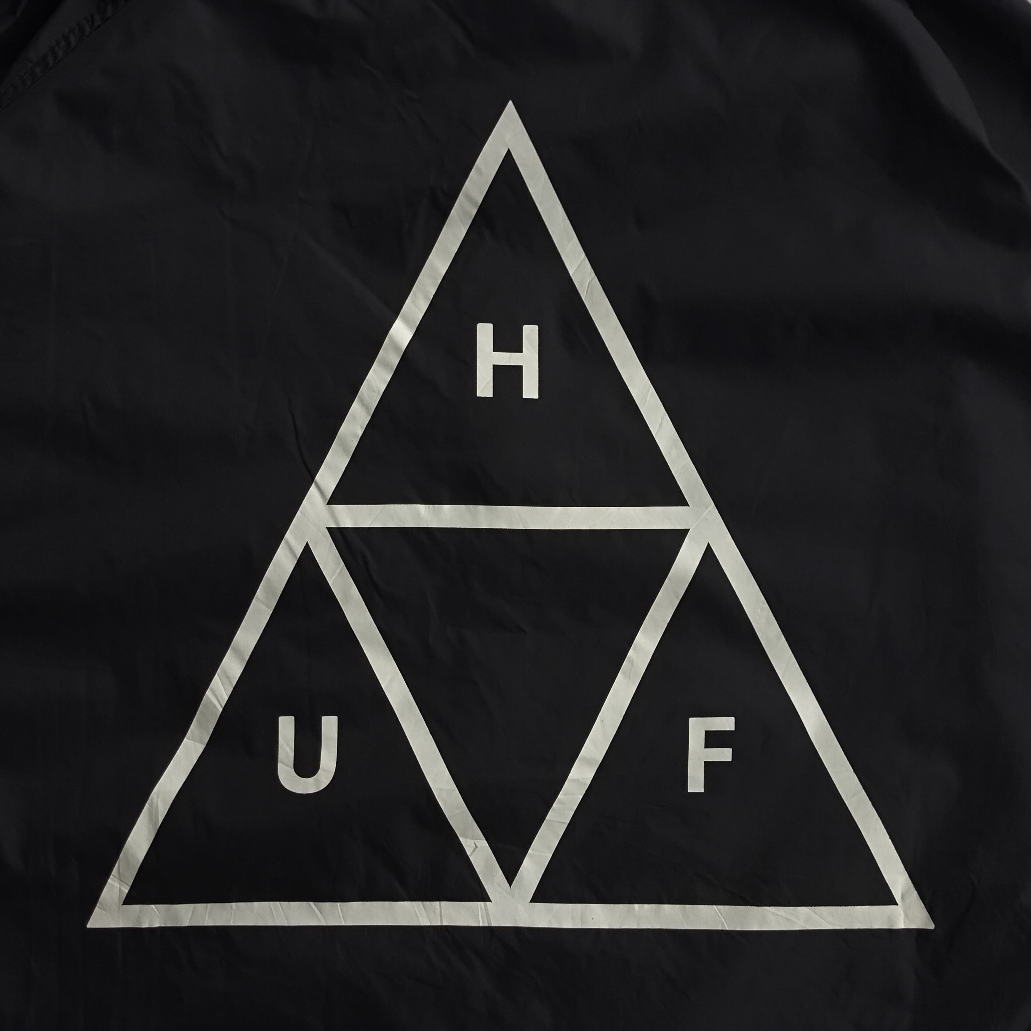 Huf HUF Essentials Triple Triangle Coach Jacket Size US L / EU 52-54 / 3 - 4 Thumbnail