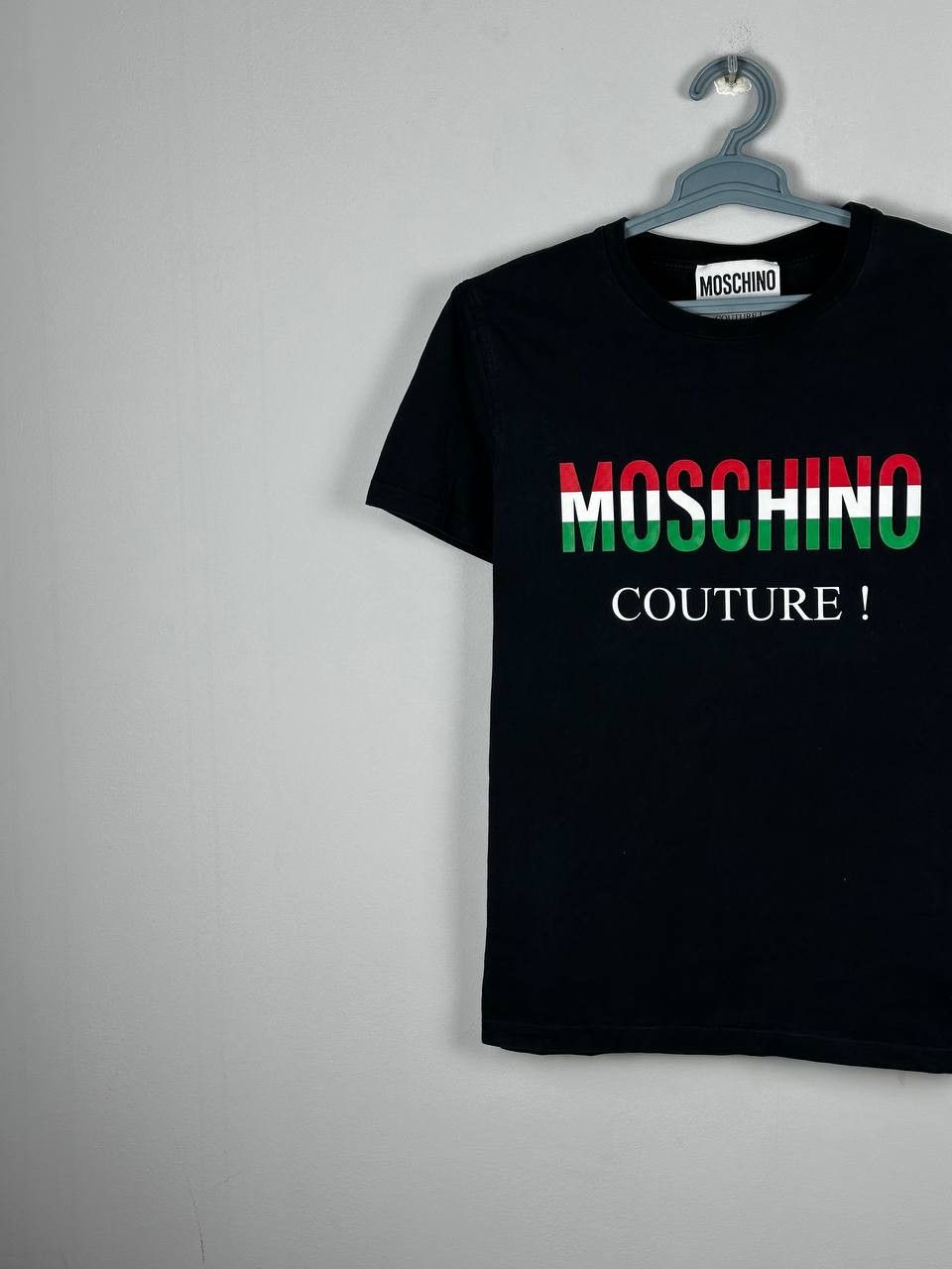 Moschino Moschino Italy Big Logo Luxury T Shirt Size US M / EU 48-50 / 2 - 2 Thumbnail