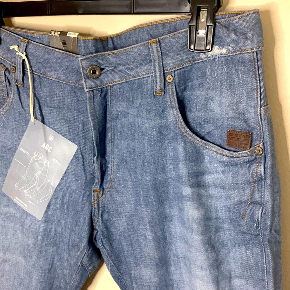 Designer G-Star RAW - NWT Slim - 32W34L - 100% Cotton - Light weight Size US 32 / EU 48 - 1 Thumbnail