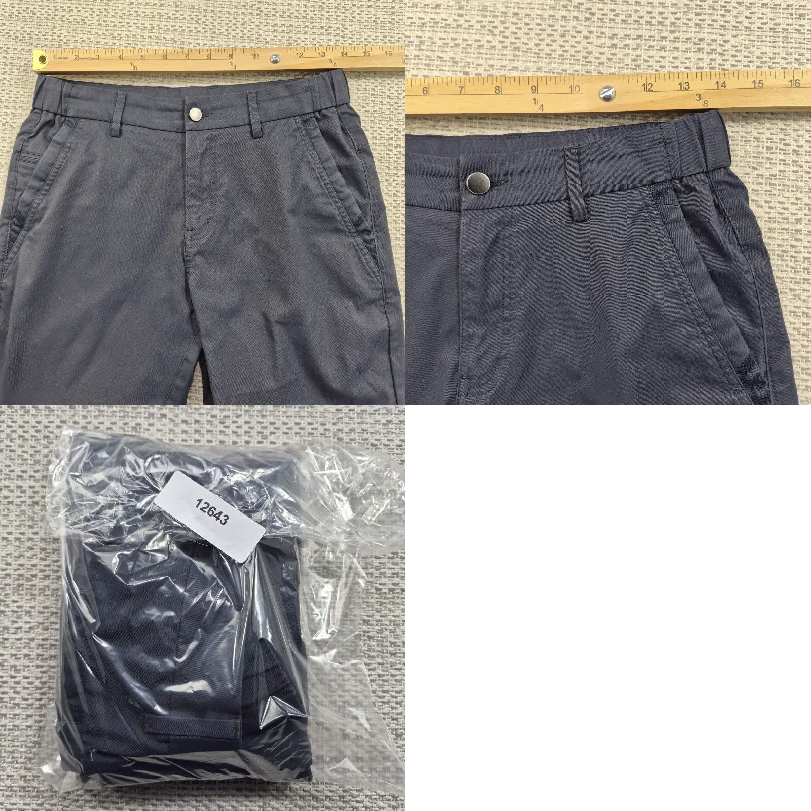Vintage Jack Archer Pants Mens 29x30 Deep Blue Chino Straight Leg Workwear Casual Size US 29 - 8 Thumbnail