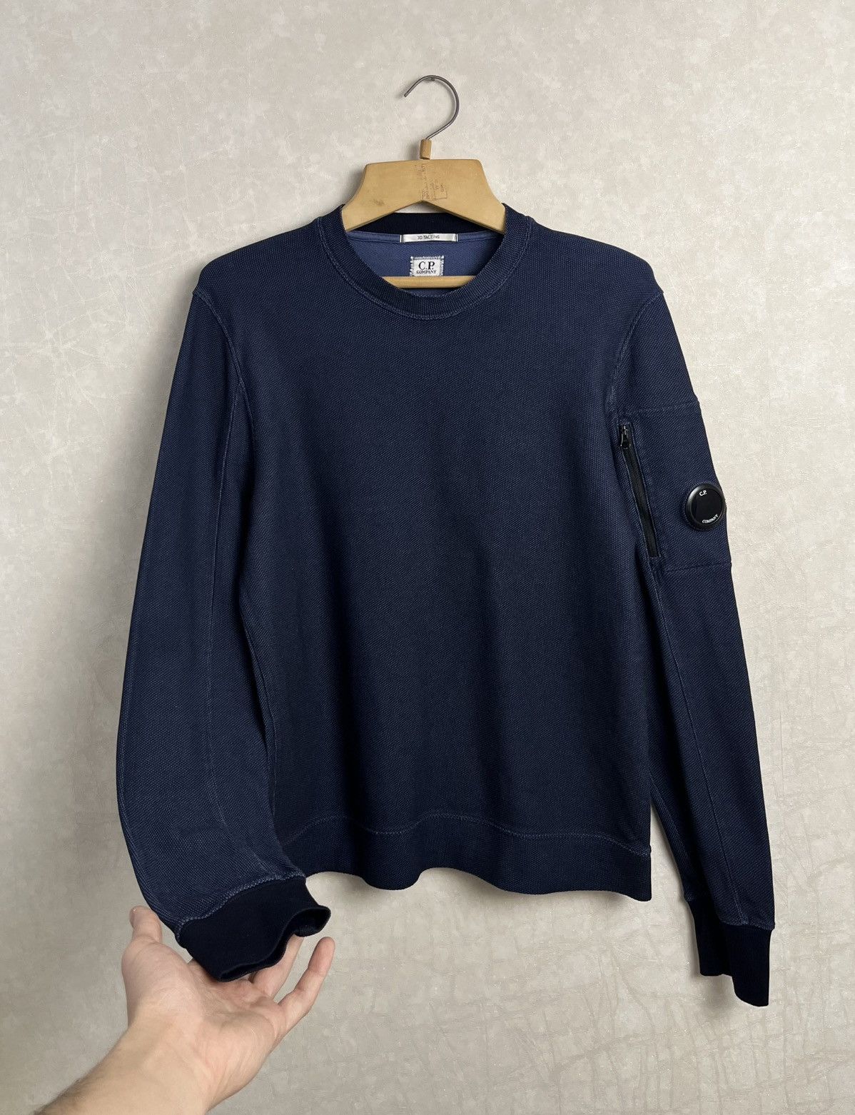 C.P. Company C.P Company 3D Tacting Garment Dyed Sweatshirt 00s Size US M / EU 48-50 / 2 - 7 Thumbnail