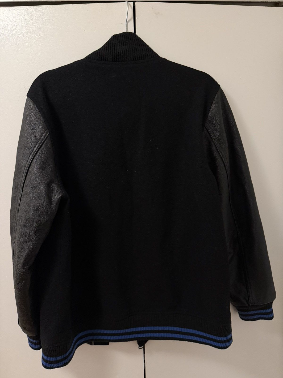 Nike × Stussy 30th Anniversary Destroyer Varsity Jacket, size L Size US L / EU 52-54 / 3 - 11 Thumbnail