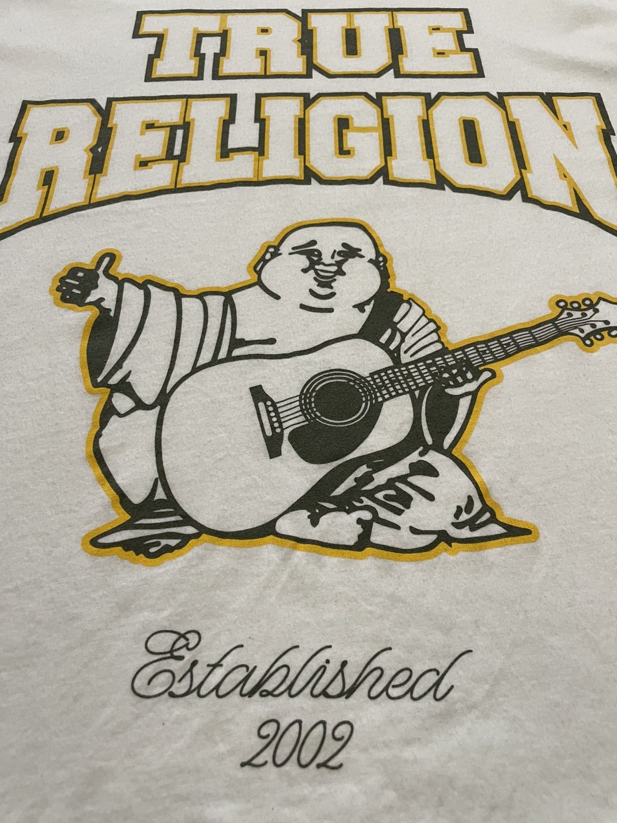 Rap Tees Vintage True Religion Big Logo Buddha Rap T-Shirt Size US L / EU 52-54 / 3 - 6 Thumbnail