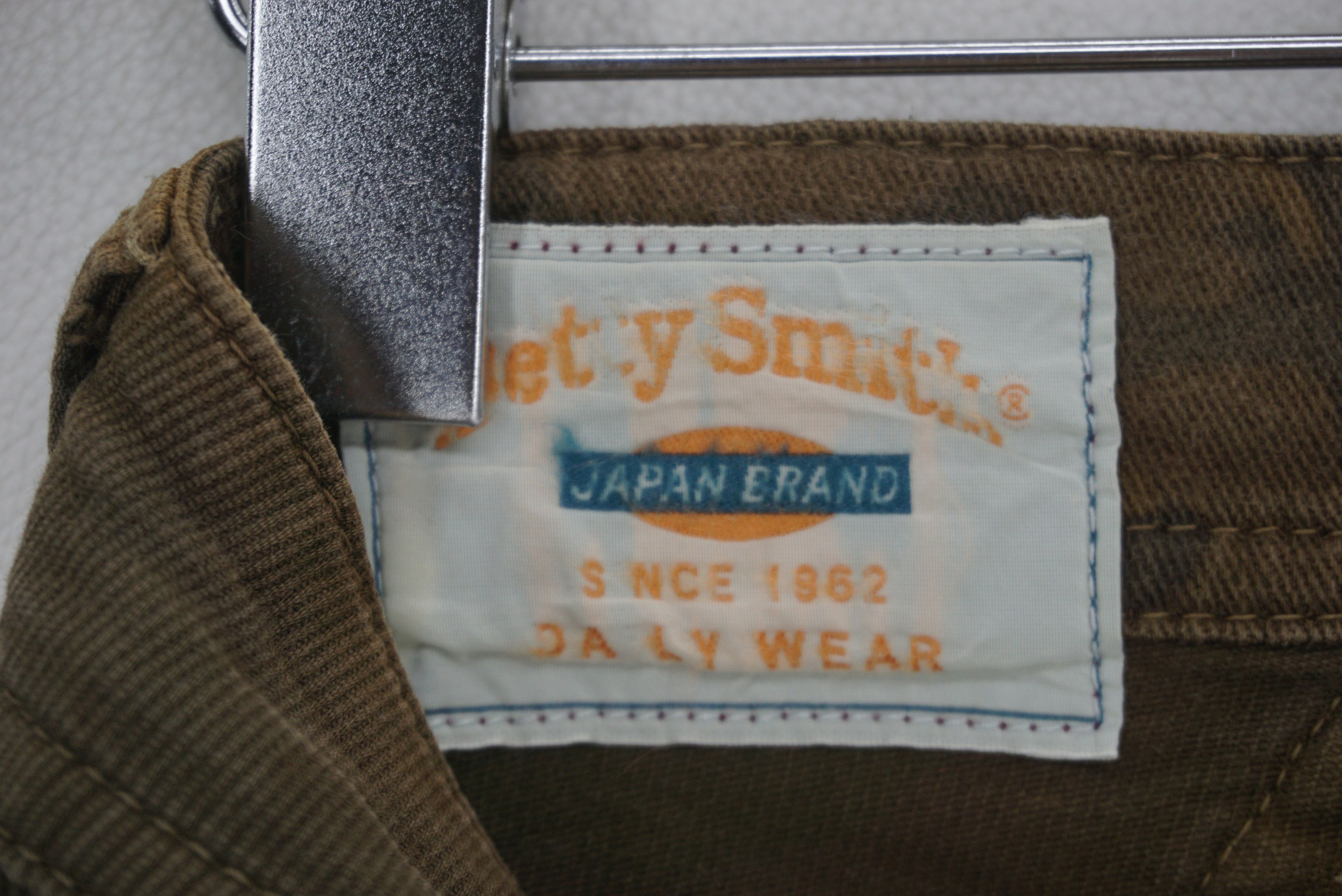 Japanese Brand Betty Smith Pants fit W28xL31.5 Low Rise Skinny Buckled Back Size 25" / US 0 / IT 36 - 10 Thumbnail