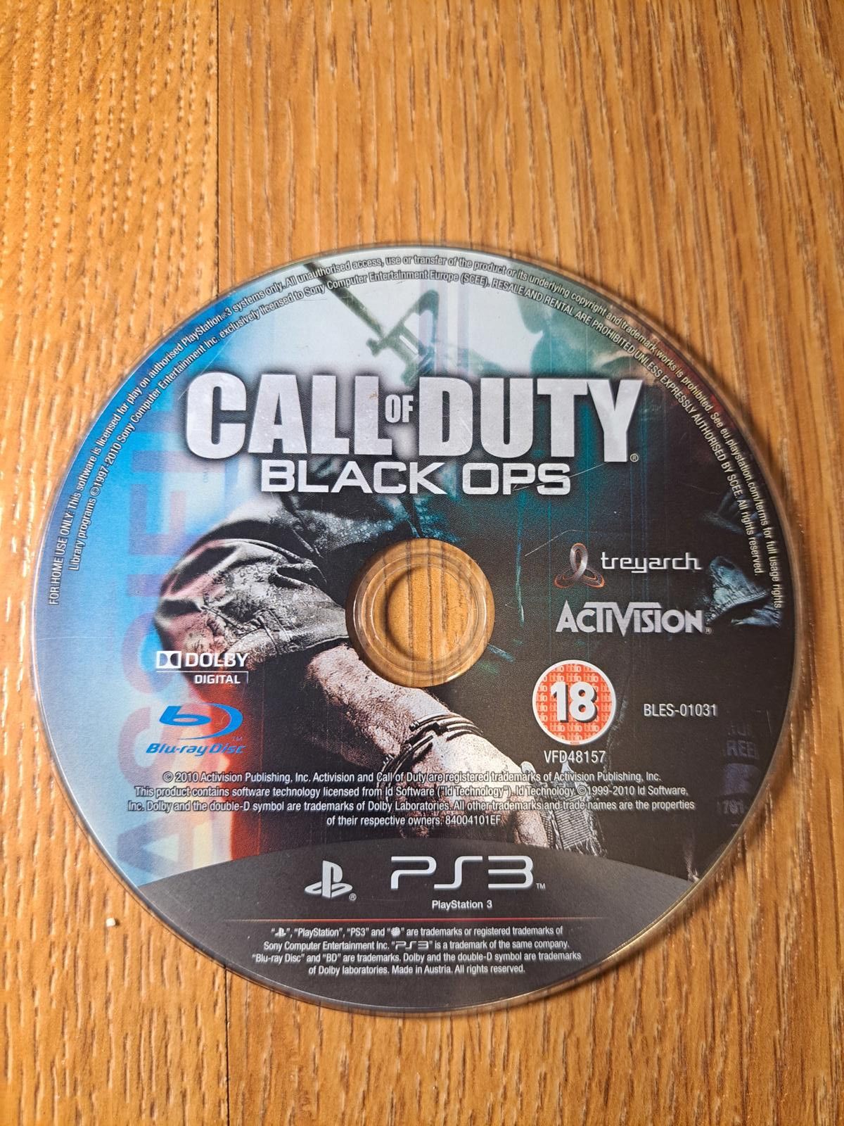 Other Call of Duty: Black Ops PS3 Playstation 3 Disc Only Size ONE SIZE - 1 Thumbnail
