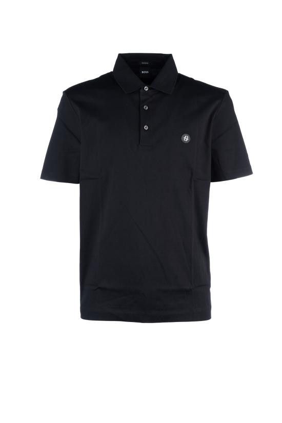 Hugo HUGO BOSS Men Polo Shirts 50520297 001 BLACK Size US XL / EU 56 / 4 - 1 Thumbnail