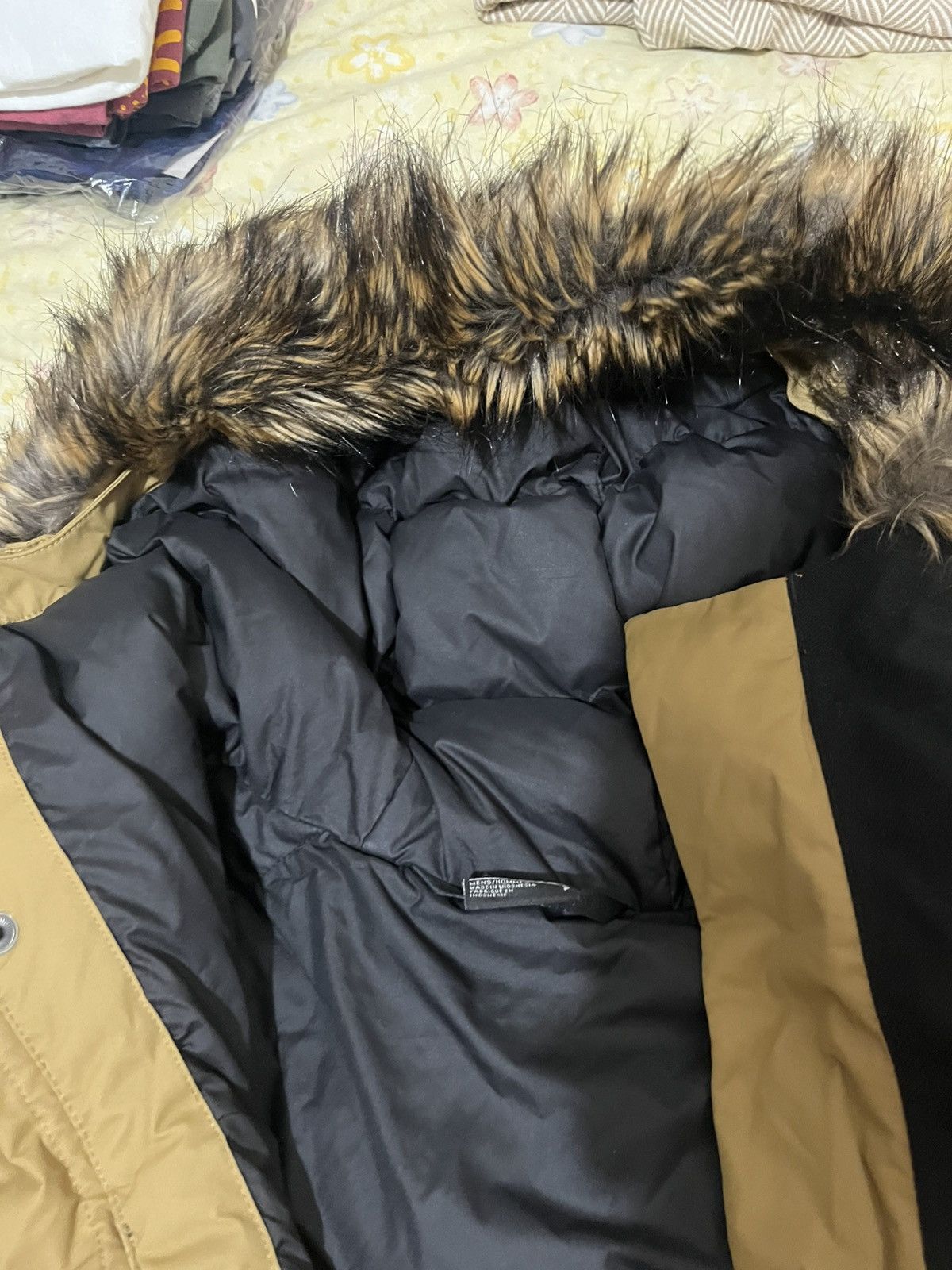 The North Face Yellow North Face Coat Fur Hood Size US S / EU 44-46 / 1 - 2 Thumbnail