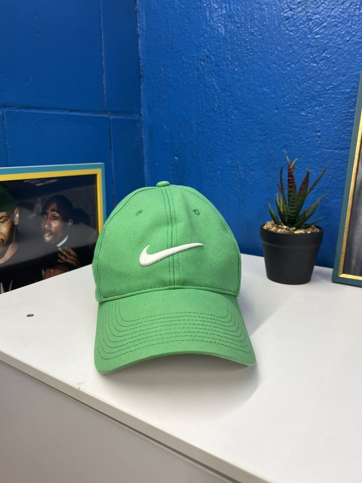 Nike × Vintage Nike Vintage Big Logo Cap Size ONE SIZE - 1 Thumbnail