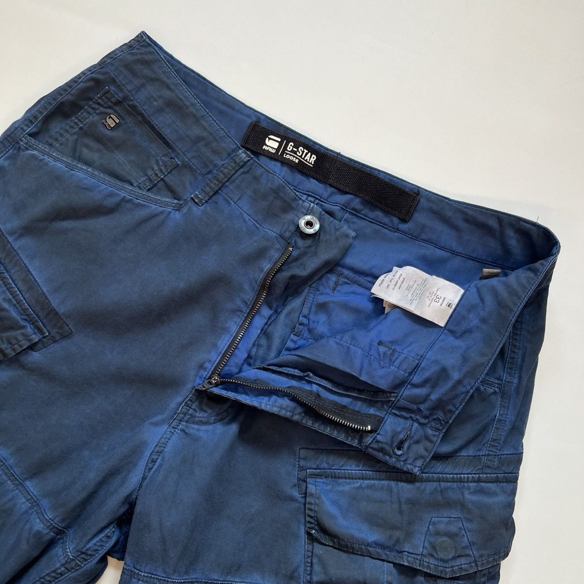 G-Star G star Raw Cargo shorts Size US 33 - 4 Thumbnail