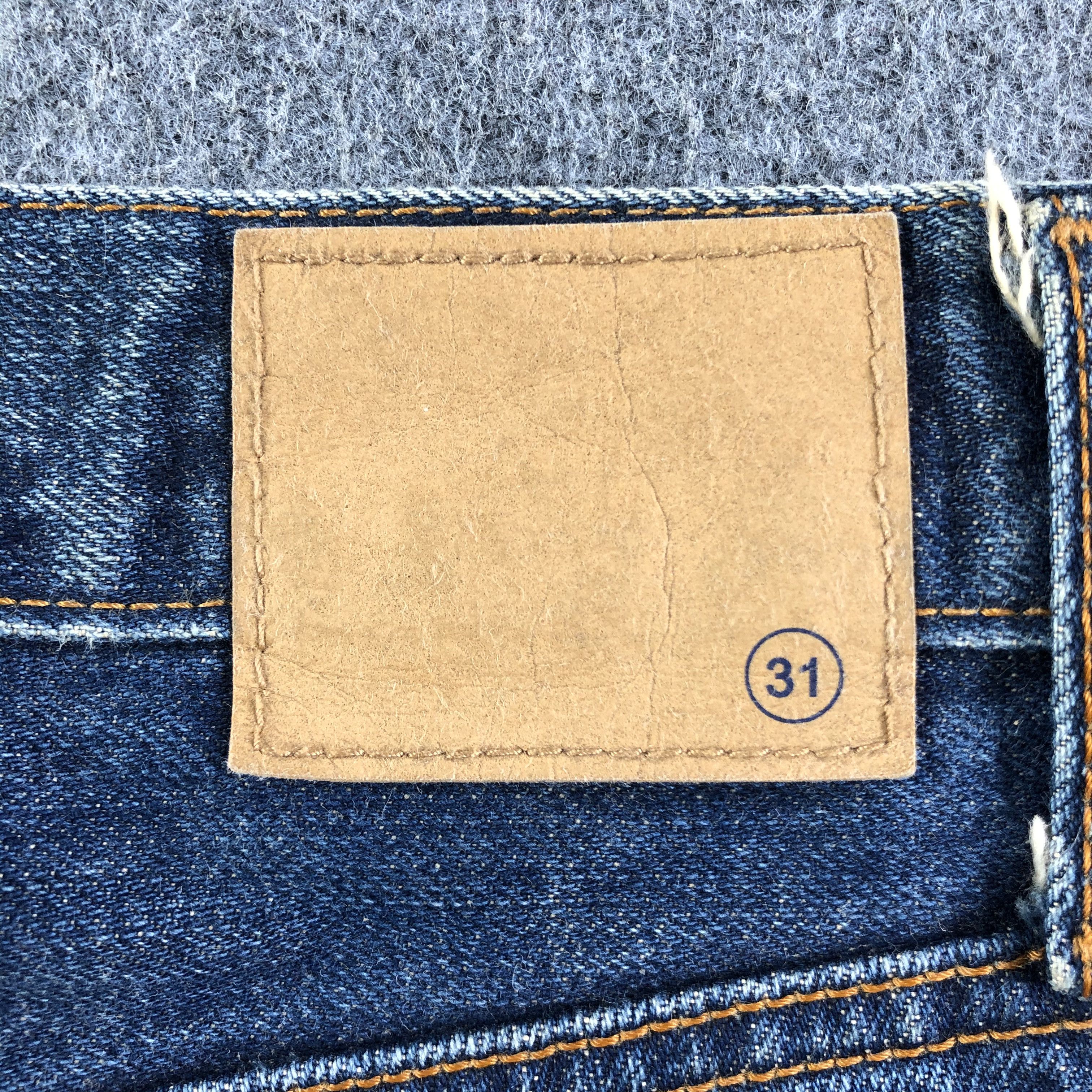 Japanese Brand Uniqlo Selvedge Jeans Blue Wash Jeans -J2858 Size US 32 / EU 48 - 5 Thumbnail
