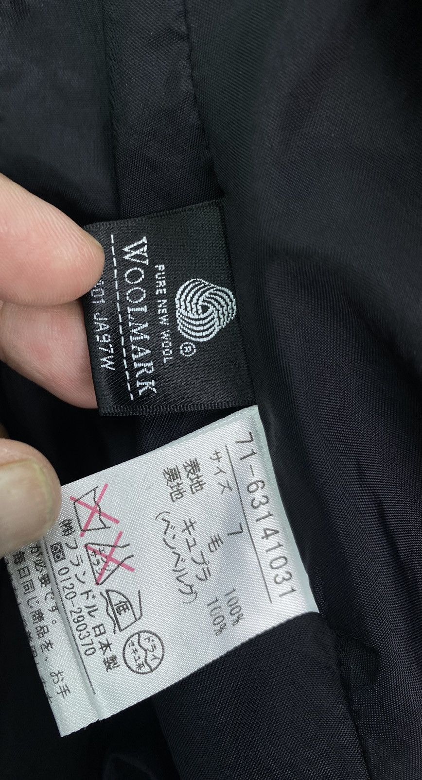 Vintage INED Yohji Yamamoto wool crop jacket Size S / US 4 / IT 40 - 6 Thumbnail