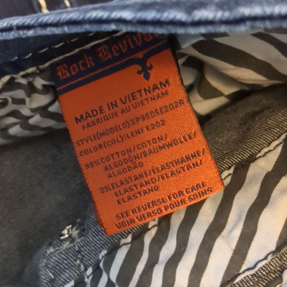Rock Revival Rock revival leni east boot jeans size 30 Size 30" / US 8 / IT 44 - 9 Thumbnail