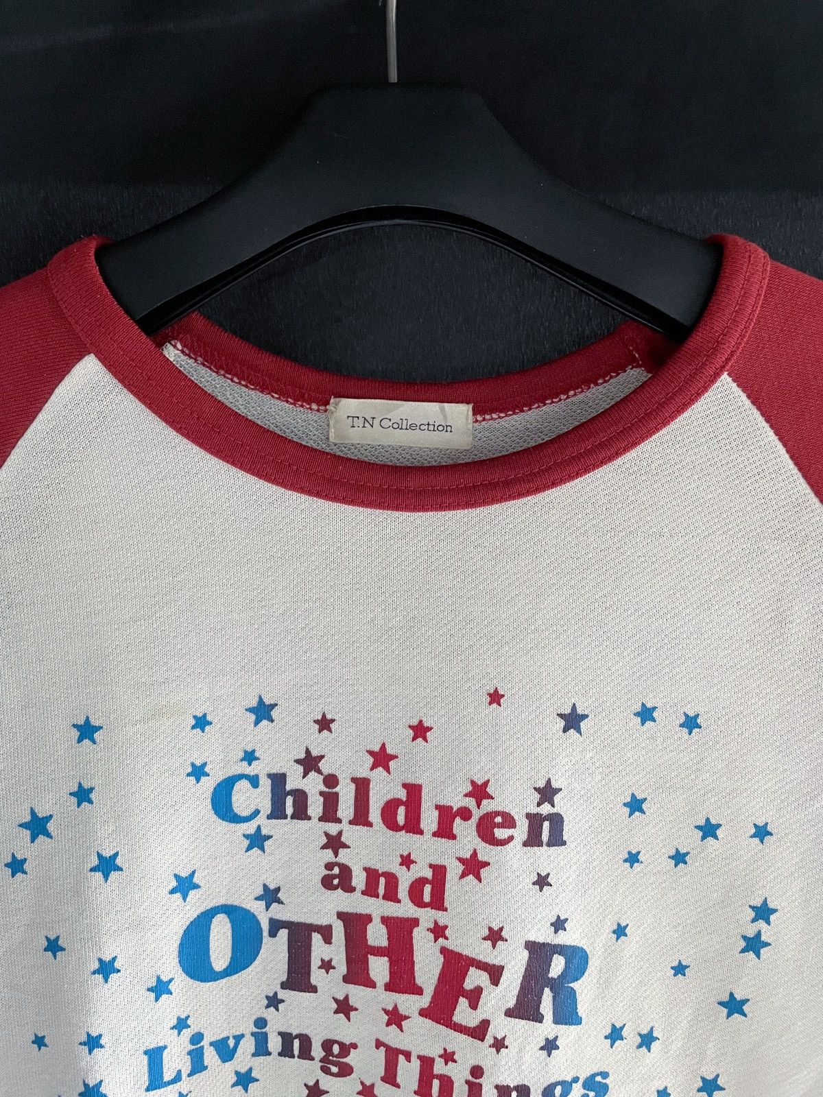 Japanese Brand CHILDREN AND OTHER LIVING THINGS RAGLAN TEE Size US S / EU 44-46 / 1 - 5 Thumbnail