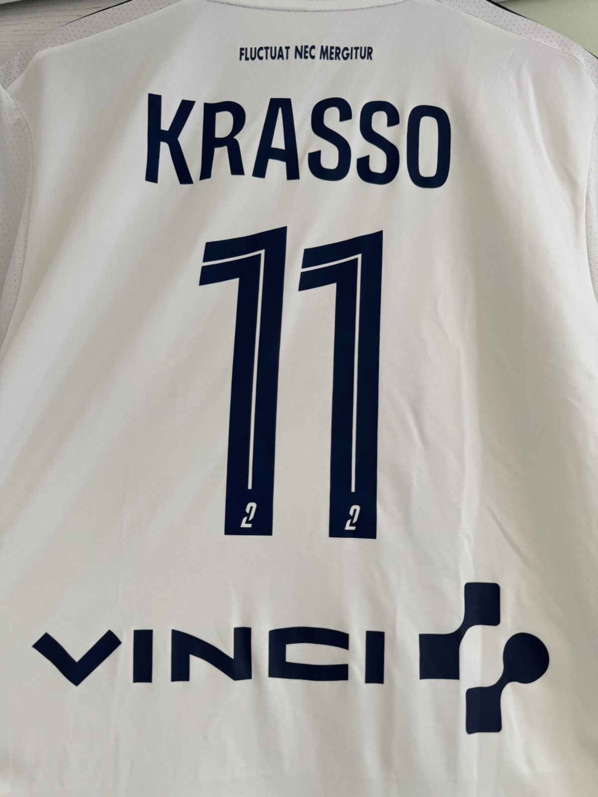 Adidas Krasso #11 Paris FC 2024-2025 Away Soccer Jersey Shirt Kit Size US L / EU 52-54 / 3 - 10 Thumbnail