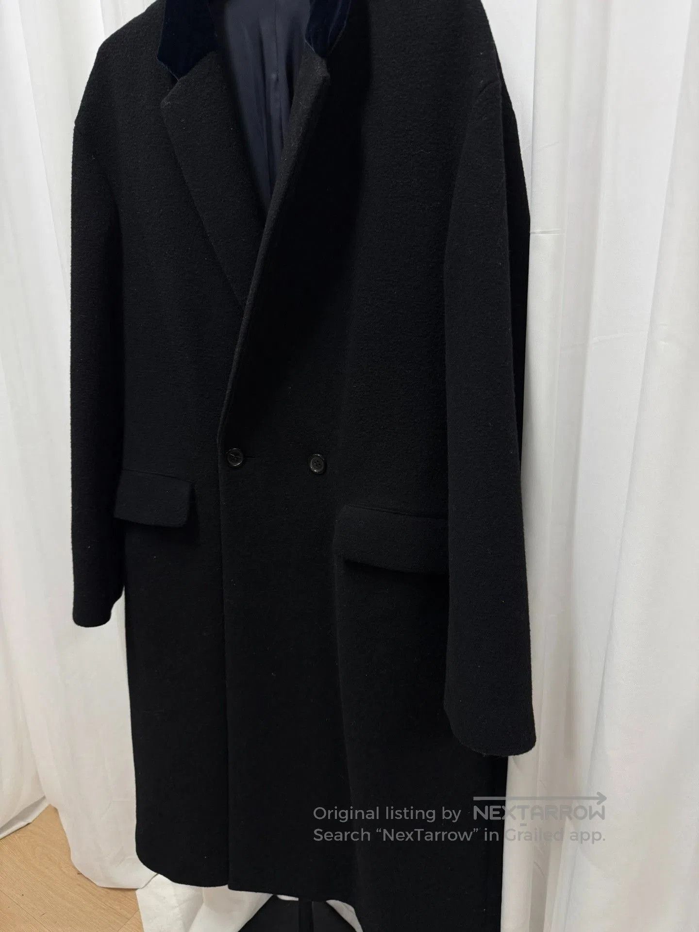 Undercover Kanye Inspired Velvet Collar Coat. Size US L / EU 52-54 / 3 - 4 Thumbnail