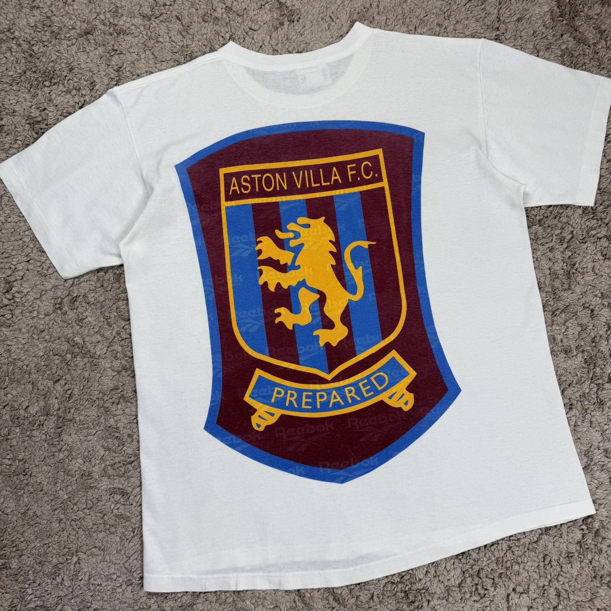 Reebok Vintage Reebok Aston Villa T-shirt Size US L / EU 52-54 / 3 - 3 Thumbnail
