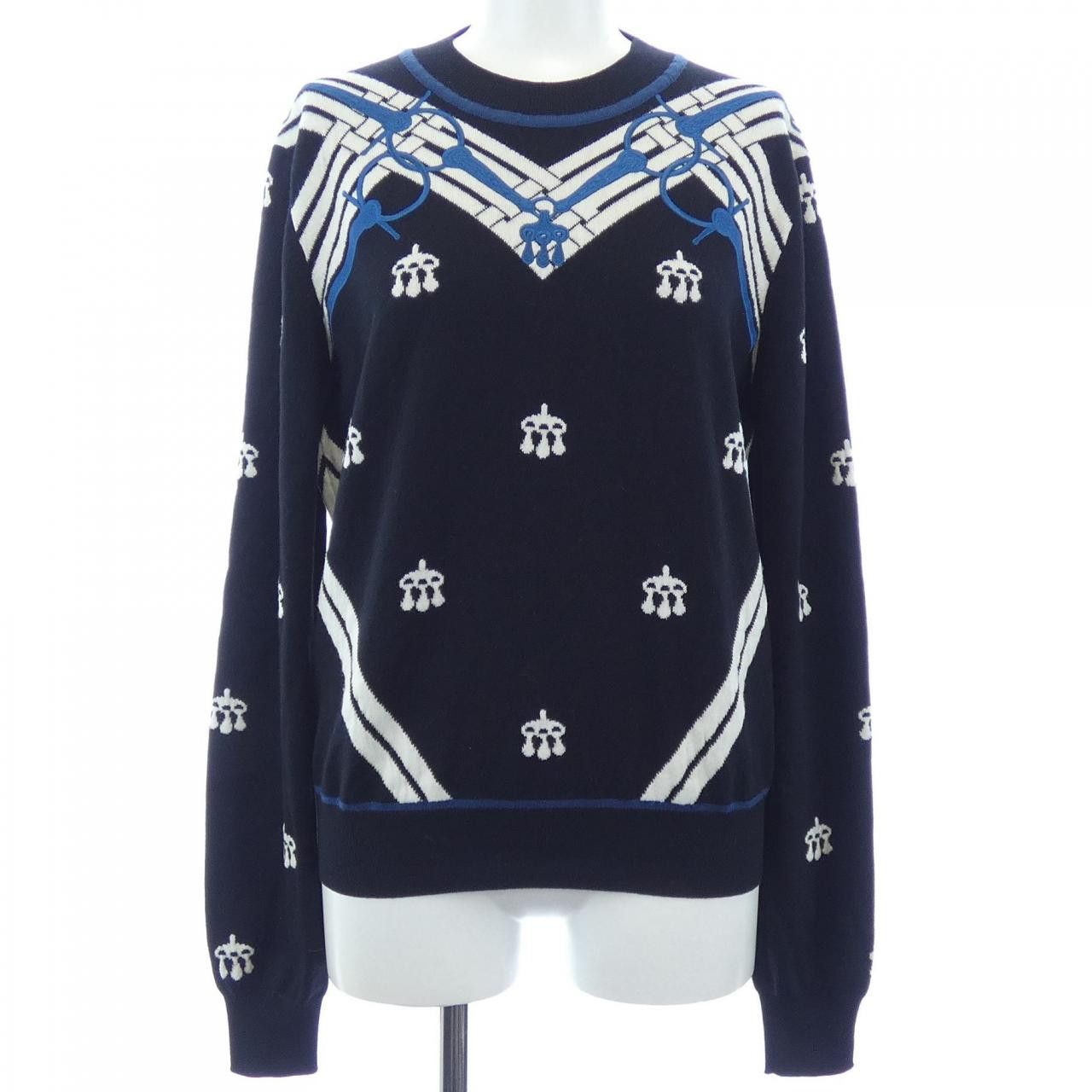 Hermes Hermes Hermes Mors A Jouet Knit Textile Tops DUTY FREE for USA Size ONE SIZE - 1 Thumbnail