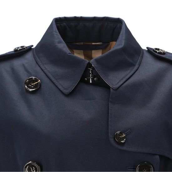 Burberry o1w1db10426 Trench Coat in Navy Size XL / US 12-14 / IT 48-50 - 3 Thumbnail