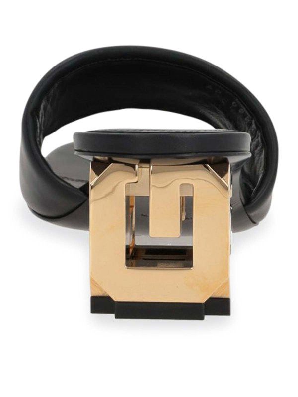 Givenchy o1w1db10326 G Cube 45mm Mules in Black Size US 9 / IT 39 - 3 Thumbnail